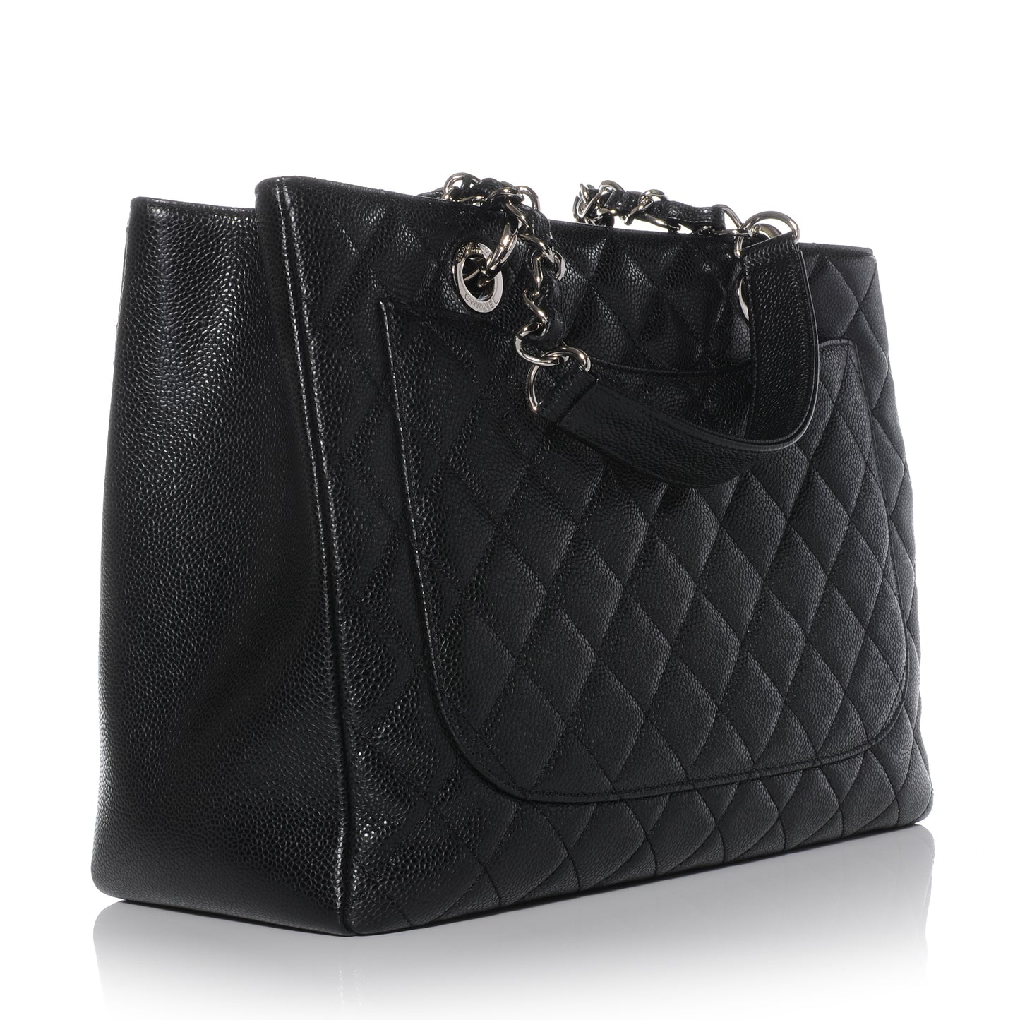 Caviar Grand Shopping Tote GST Black