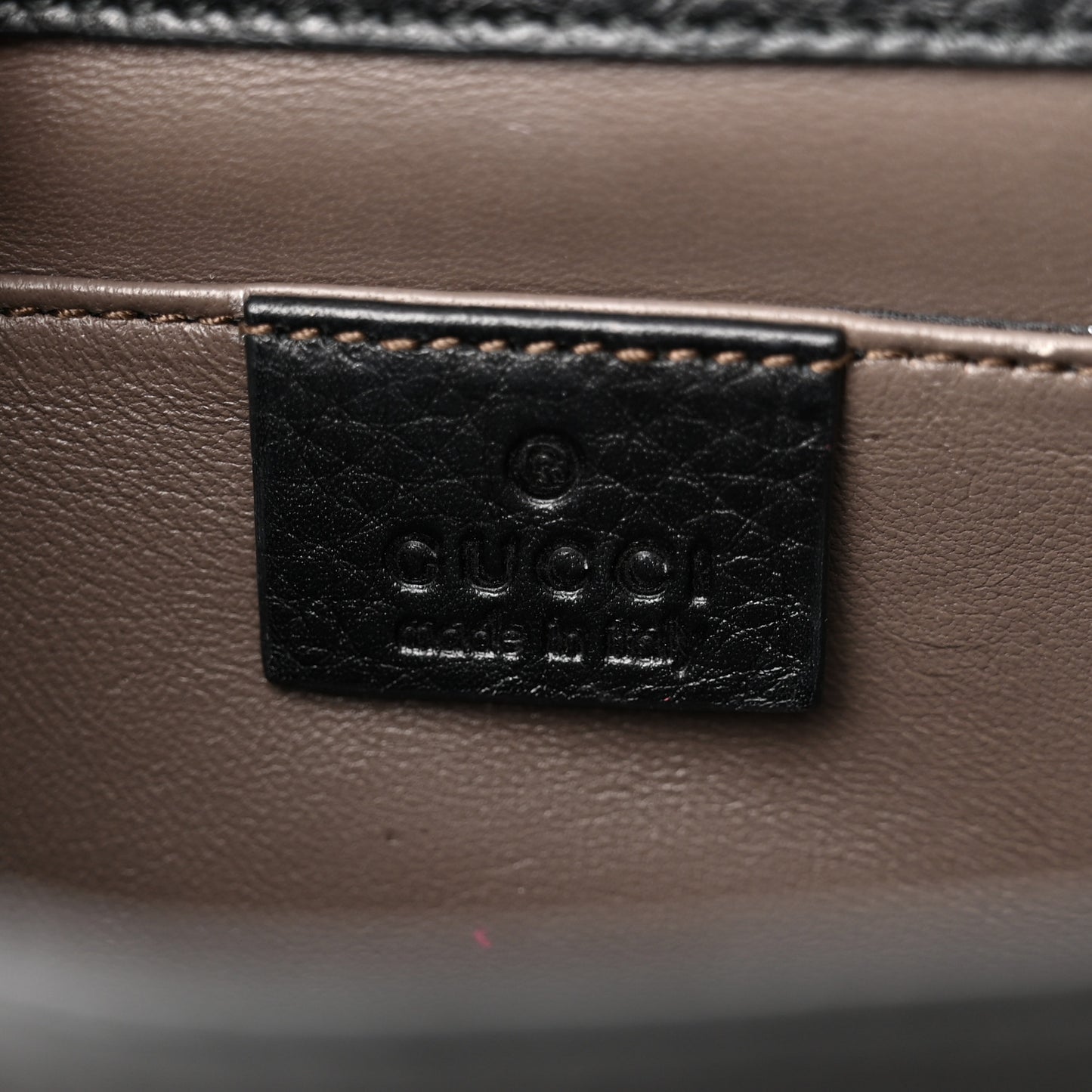 Calfskin Small Studded Miss Bamboo Shoulder Bag Black