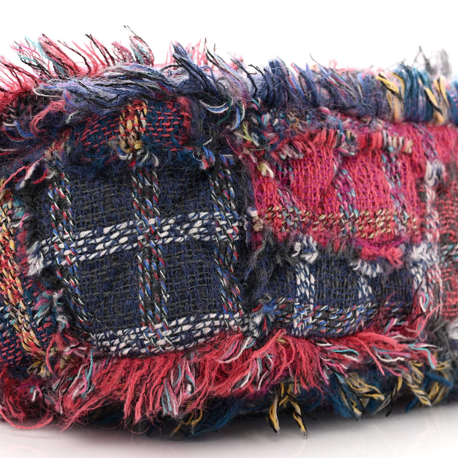 Chanel Tweed Jumbo Flap Red 9 of 15