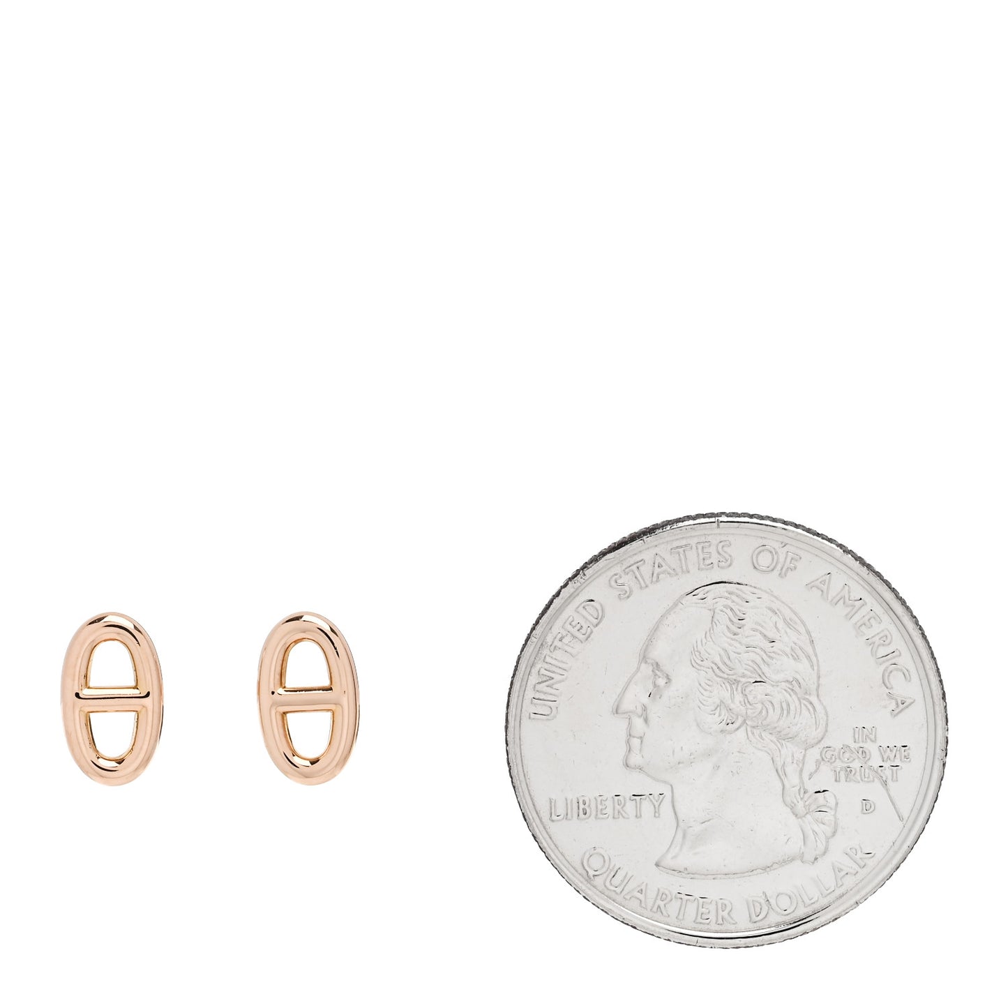 18K Rose Gold TPM Farandole Stud Earrings