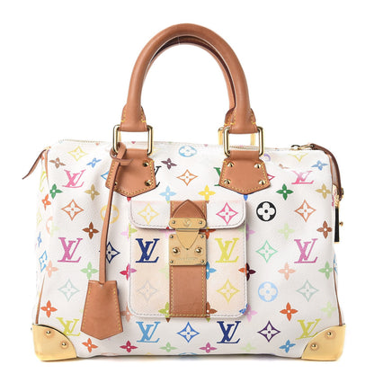 Louis Vuitton Monogram Multicolor Speedy 30 White 1 of 18