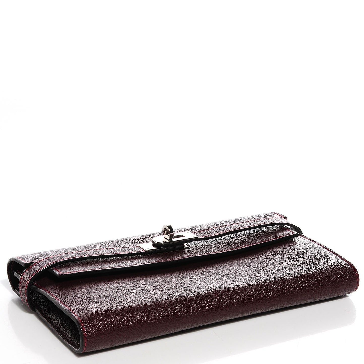 Chèvre Mysore Kelly Longue Wallet Prune