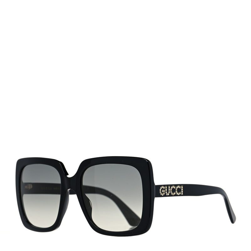 Gucci crystal square frame sunglasses GG0418S
