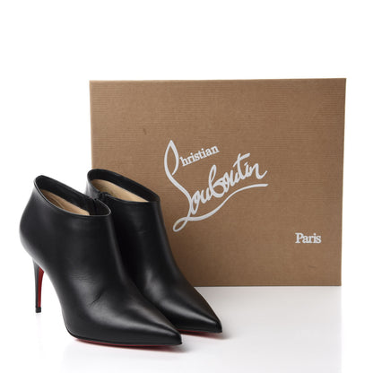 Christian Louboutin Calfskin Gorgona 85 Ankle Boots 36 Black 9 of 9