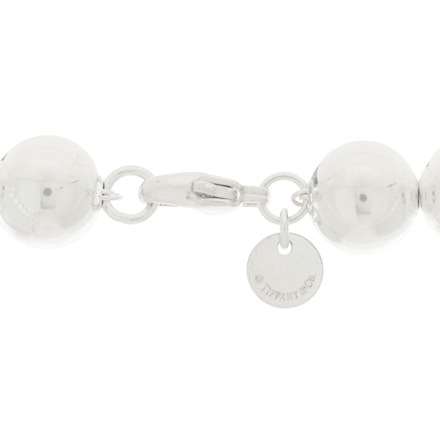 Sterling Silver 10mm Hardwear Ball Necklace