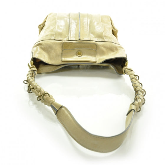 Chloe Leather Heloise Hobo Beige 5 of 10