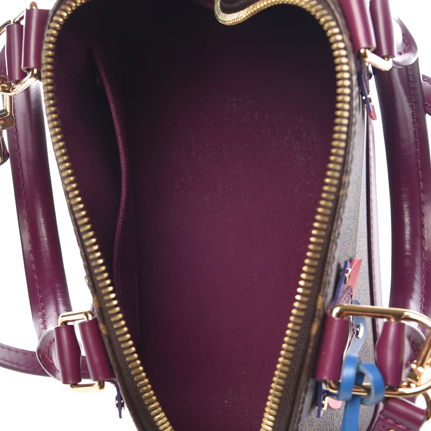 Louis Vuitton Monogram Totem Alma BB Magenta 5 of 8