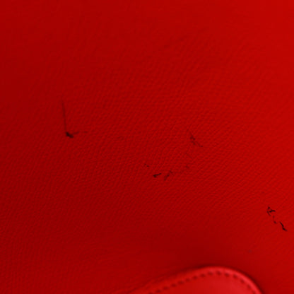 Christian Louboutin Perforated Calfskin Degrade Loubinthesky East West Cabata Tote Black Red 11 of 13