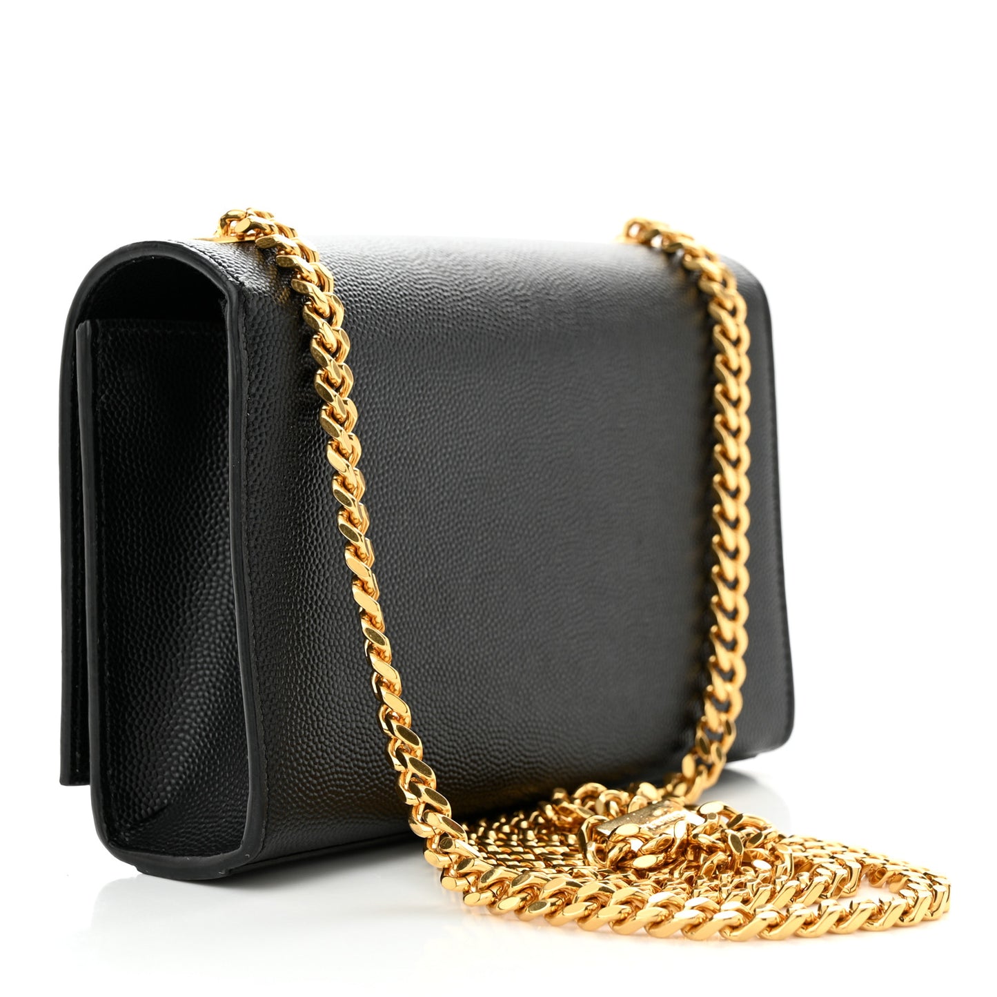 Grain De Poudre Small Monogram Kate Satchel Black