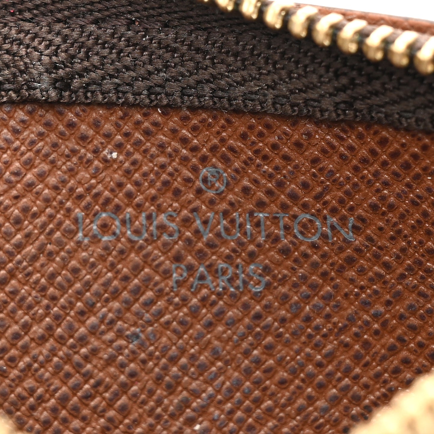 Monogram Key Pouch