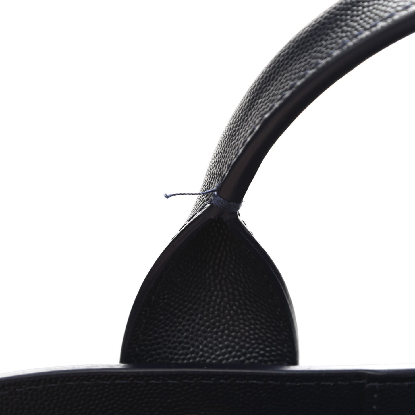Caviar Small Studded Deauville Tote Navy