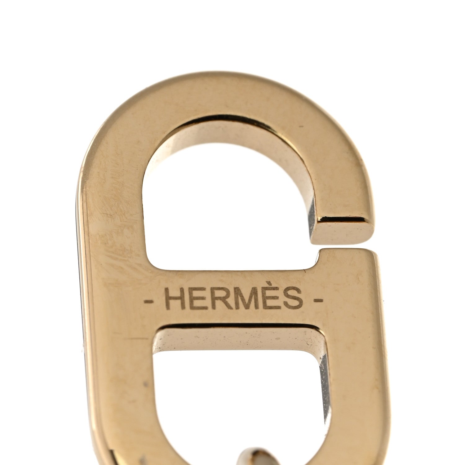Hermes Lacquered Permabrass Sur Mer Bracelet Gold 6 of 7