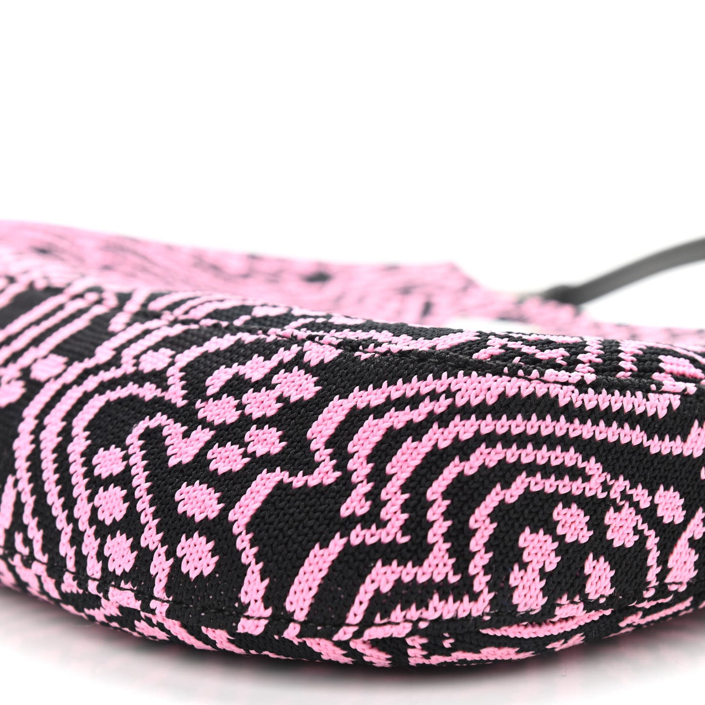 Maglia Jacquard Cleo Shoulder Bag Black Rosa