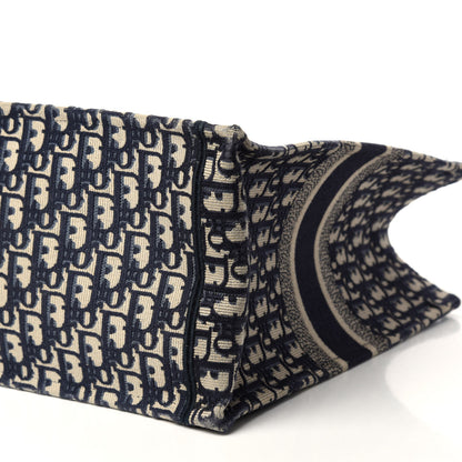 Christian Dior Oblique Book Tote Blue Multicolor 7 of 10