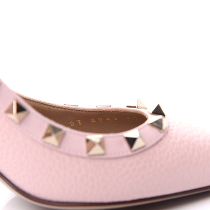 Valentino Garavani Pebbled Calfskin Rockstud 85mm Pumps 37 Rose Quartz 7 of 8