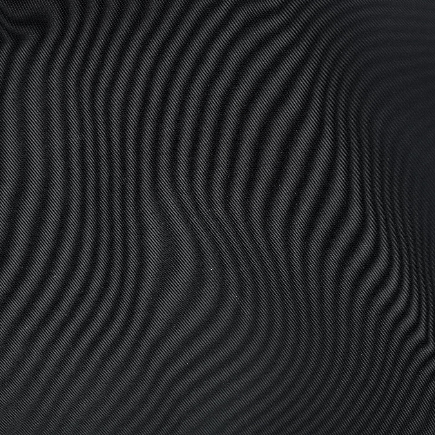 Prada Tessuto Nylon Saffiano Viaggio Duffle Black 12 of 12