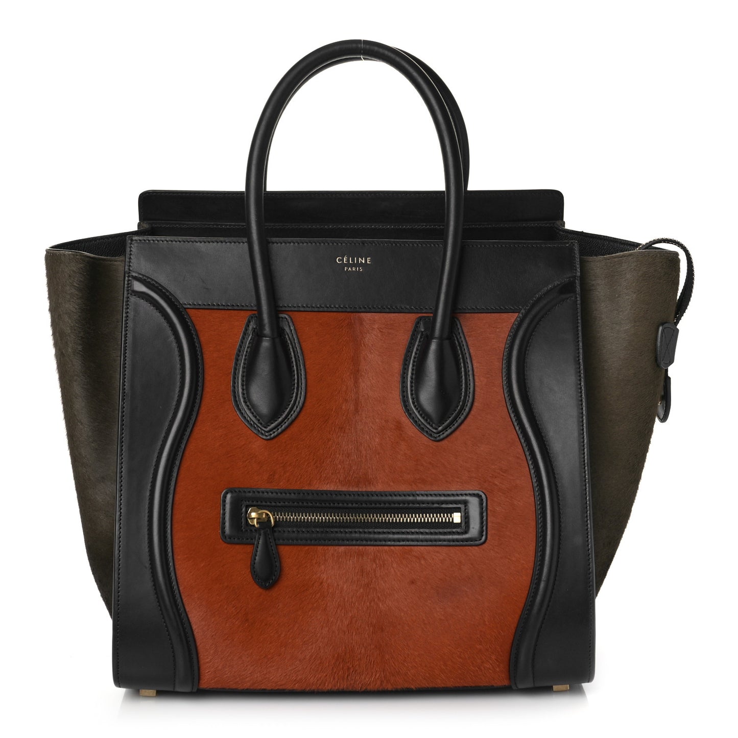 Pony Hair Mini Luggage Brick