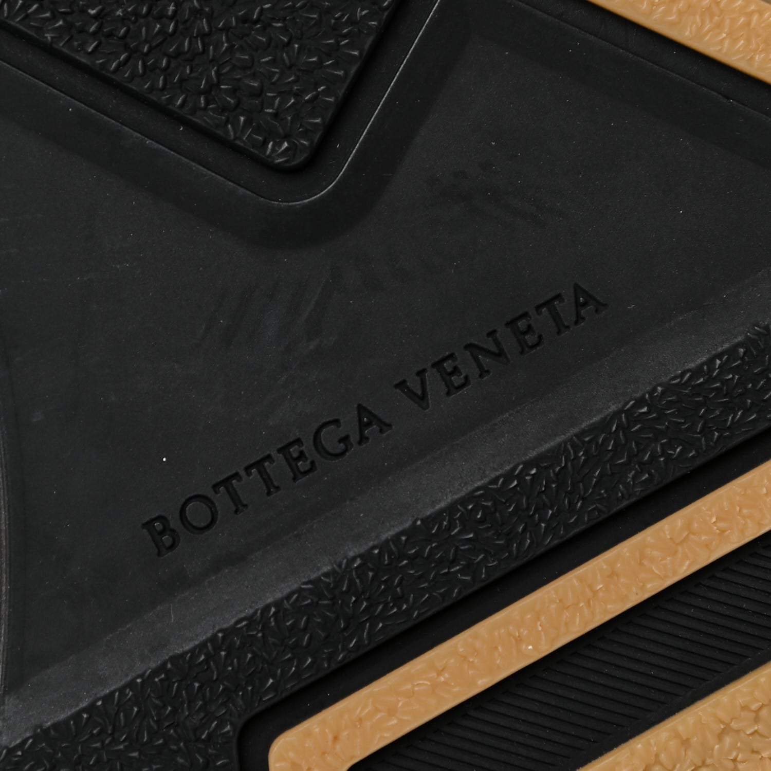 Bottega Veneta Calfskin Technical Mesh Speedster Sneakers 42 White Black 9 of 14