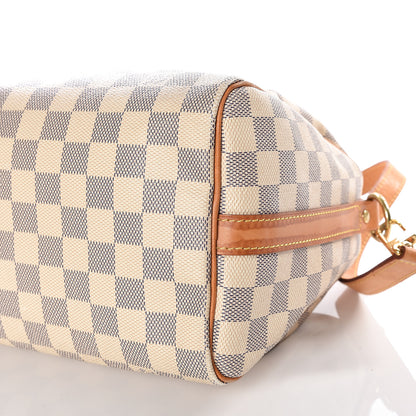 Louis Vuitton Damier Azur Speedy Bandouliere 25 6 of 8