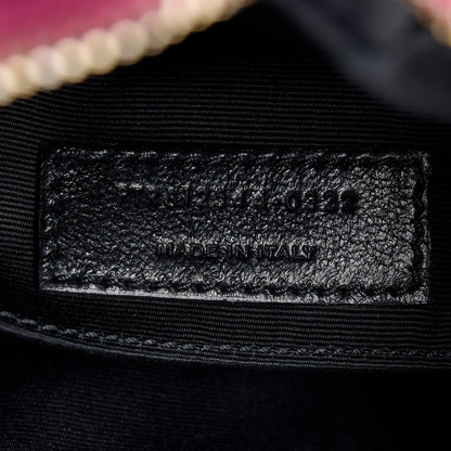 Saint Laurent Suede Matelasse Monogram Lou Camera Bag Rose 7 of 13