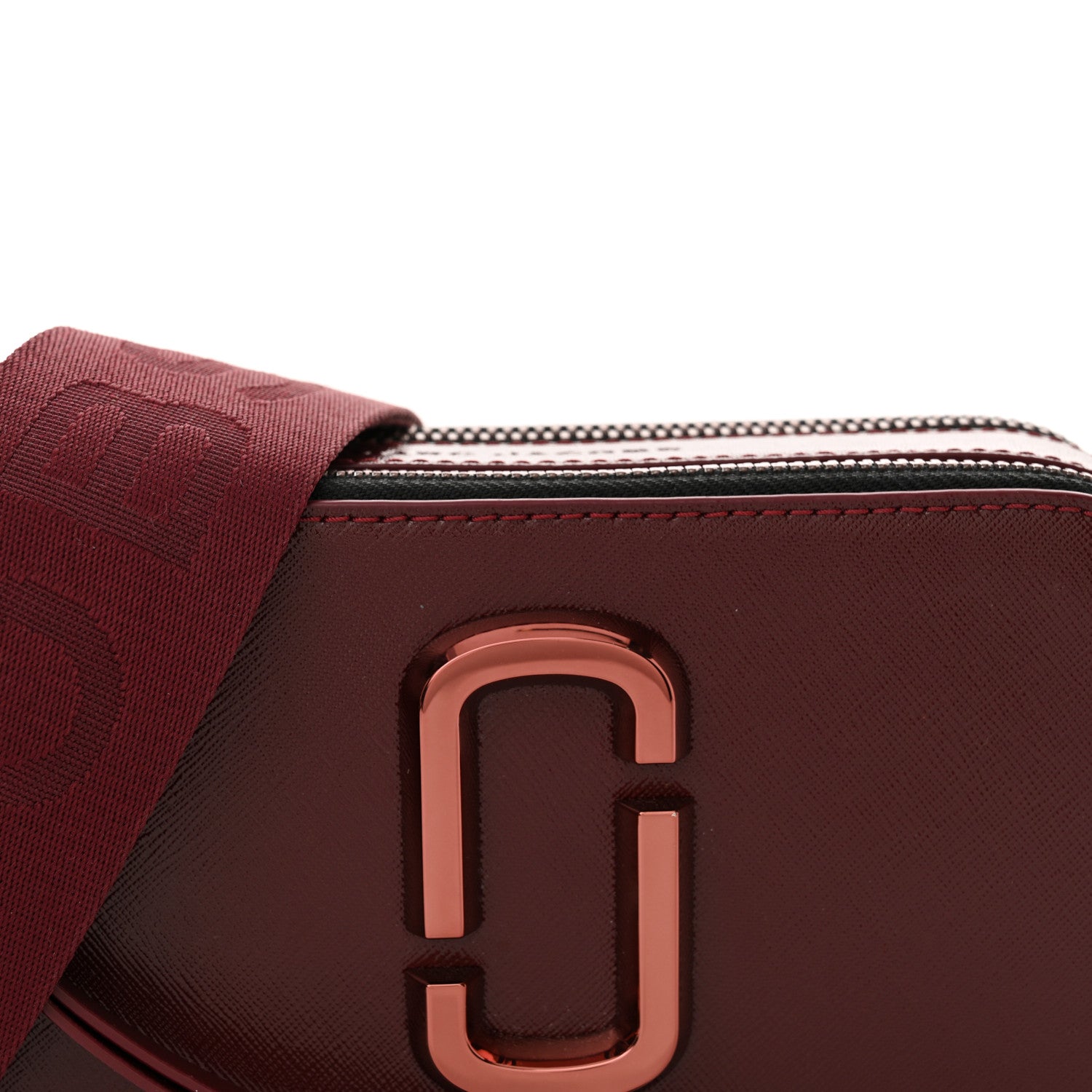 Marc Jacobs Saffiano Snapshot Camera Bag Burgundy 9 of 13
