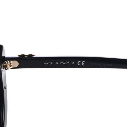 Chanel Acetate Cat Eye CC Sunglasses 5432 Black 6 of 9