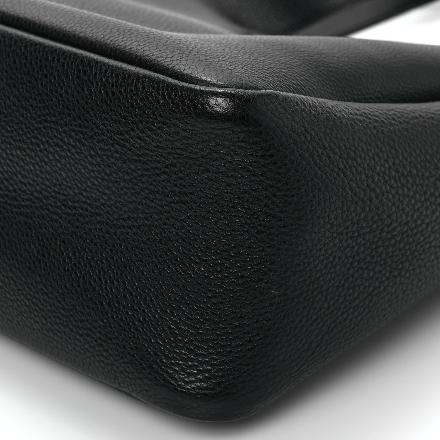 Prada Vitello Daino Soft Medium Dynamique Tote Black 8 of 8