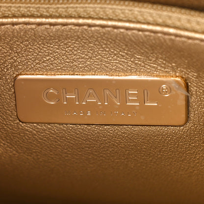 Chanel Lambskin Quilted All About Chains Hobo Black 6 of 10