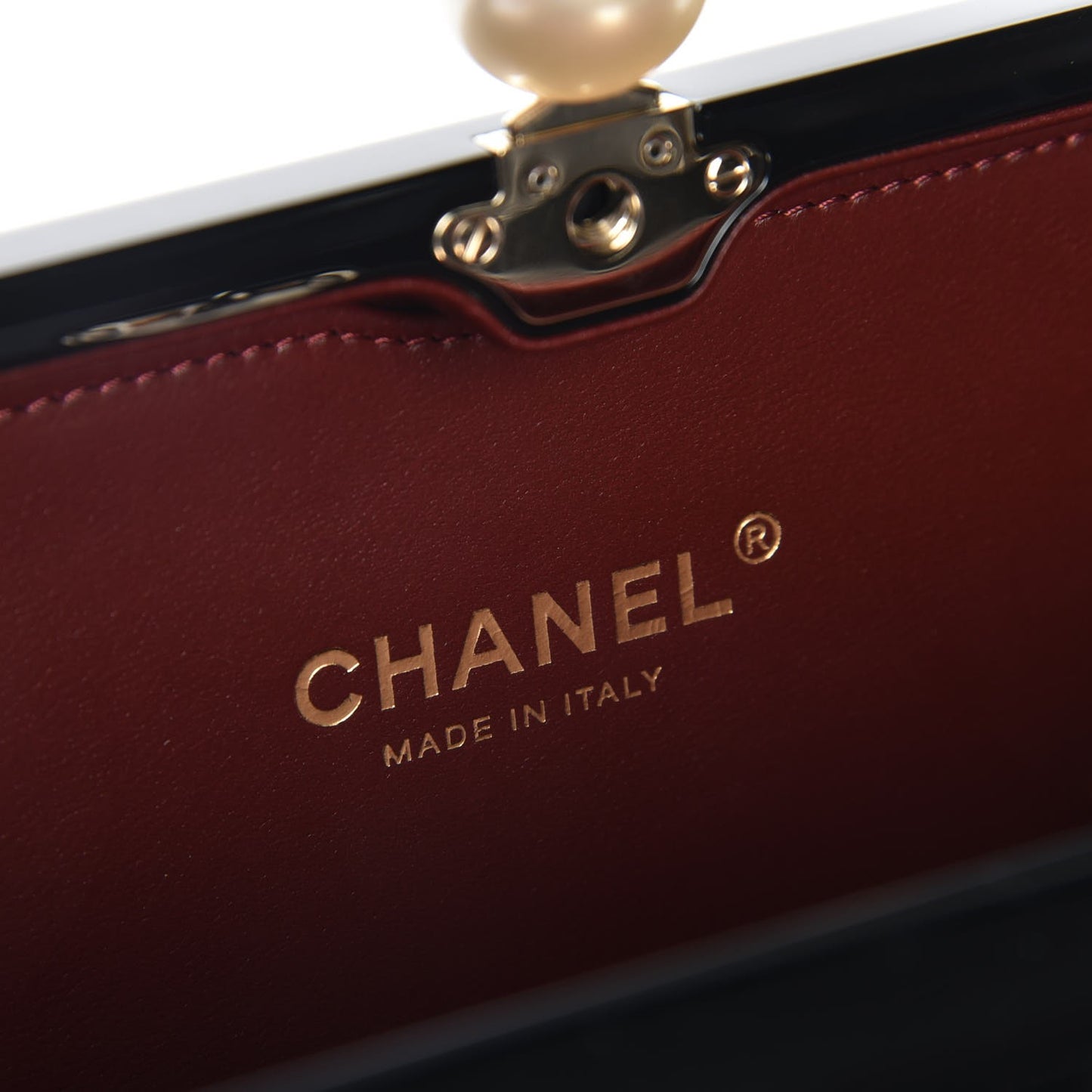 Plexiglass Votez Coco Evening In The Street Clutch Black