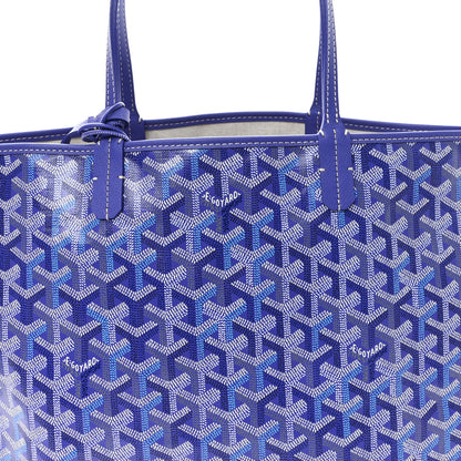 Goyard Goyardine Saint Louis PM Blueberry Purple 9 of 11