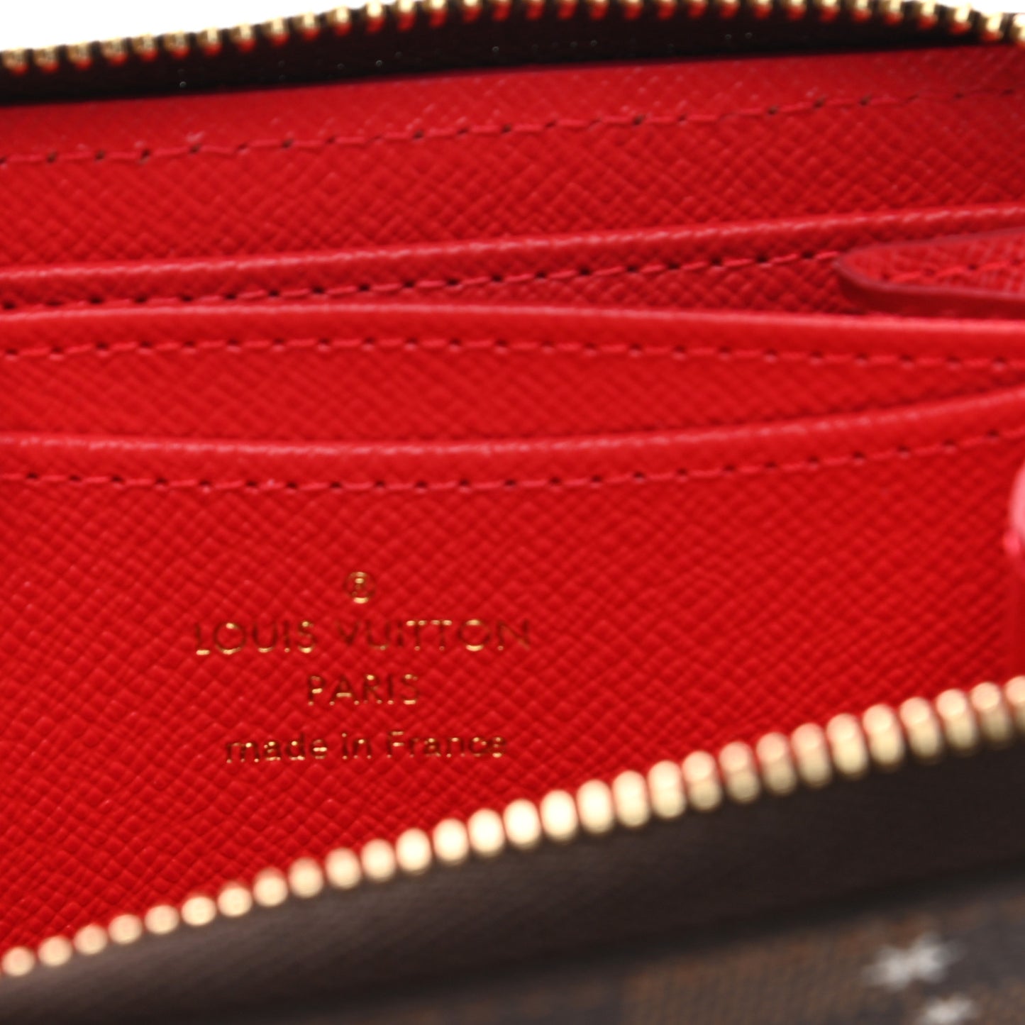 Damier Ebene 2021 Christmas Animation London Zippy Coin Purse Red
