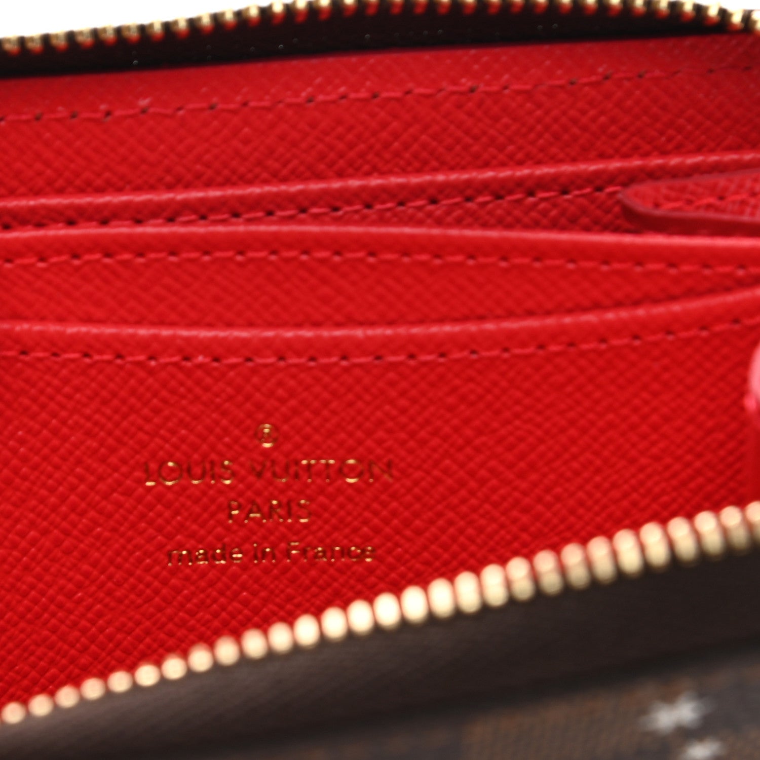 Louis Vuitton Damier Ebene 2021 Christmas Animation London Zippy Coin Purse Red 6 of 7