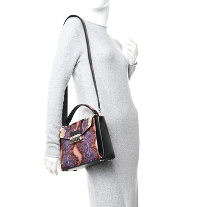 Bulgari Snakeskin Serpenti Viper Top Handle Bag Multicolor 2 of 16