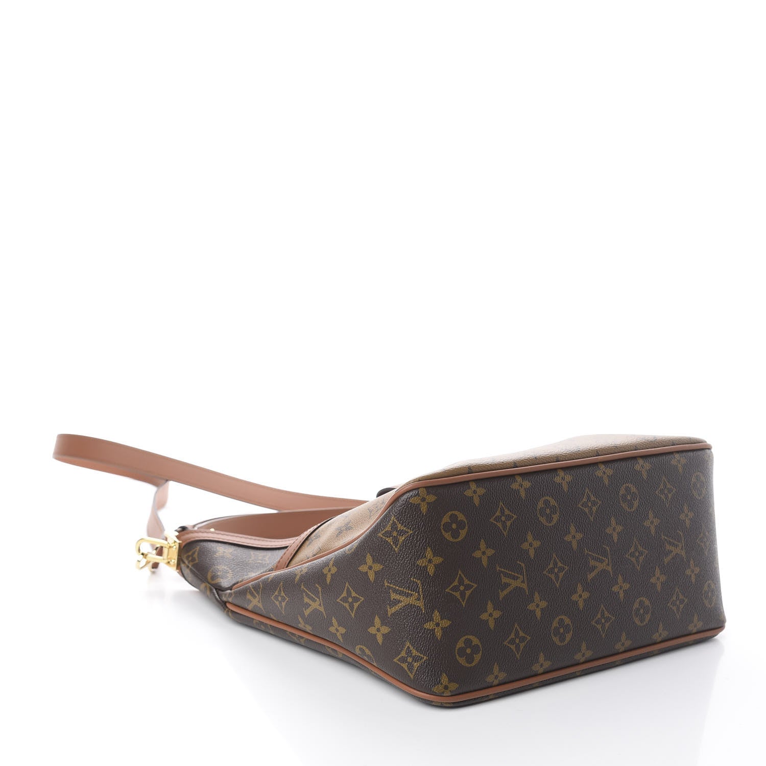 Louis Vuitton Reverse Monogram Dauphine Hobo MM 3 of 8