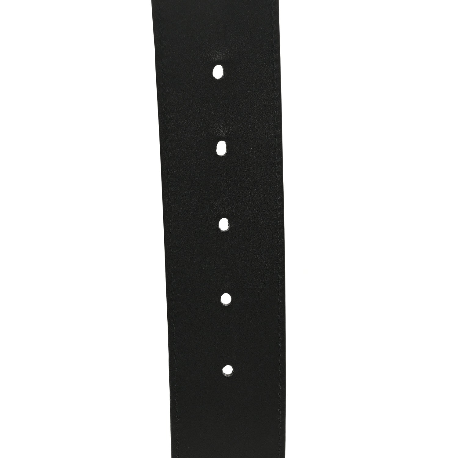 Gucci Moon Calfskin Pearl Double G 40mm Belt 90 36 Black Cream 6 of 12