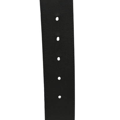 Gucci Moon Calfskin Pearl Double G 40mm Belt 90 36 Black Cream 6 of 12