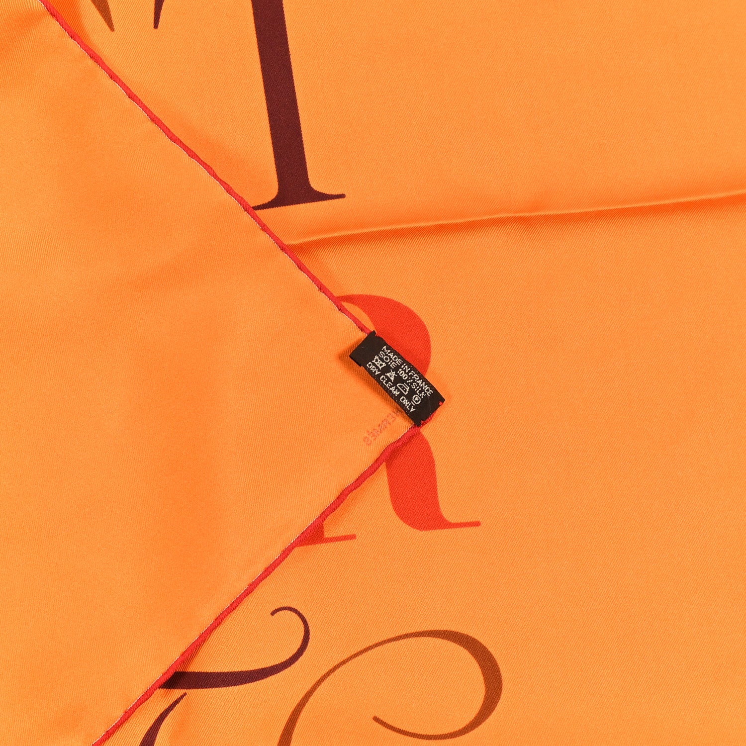 Hermes Silk Alphabet Cassandre Scarf 90 1976055 – FASHIONPHILE