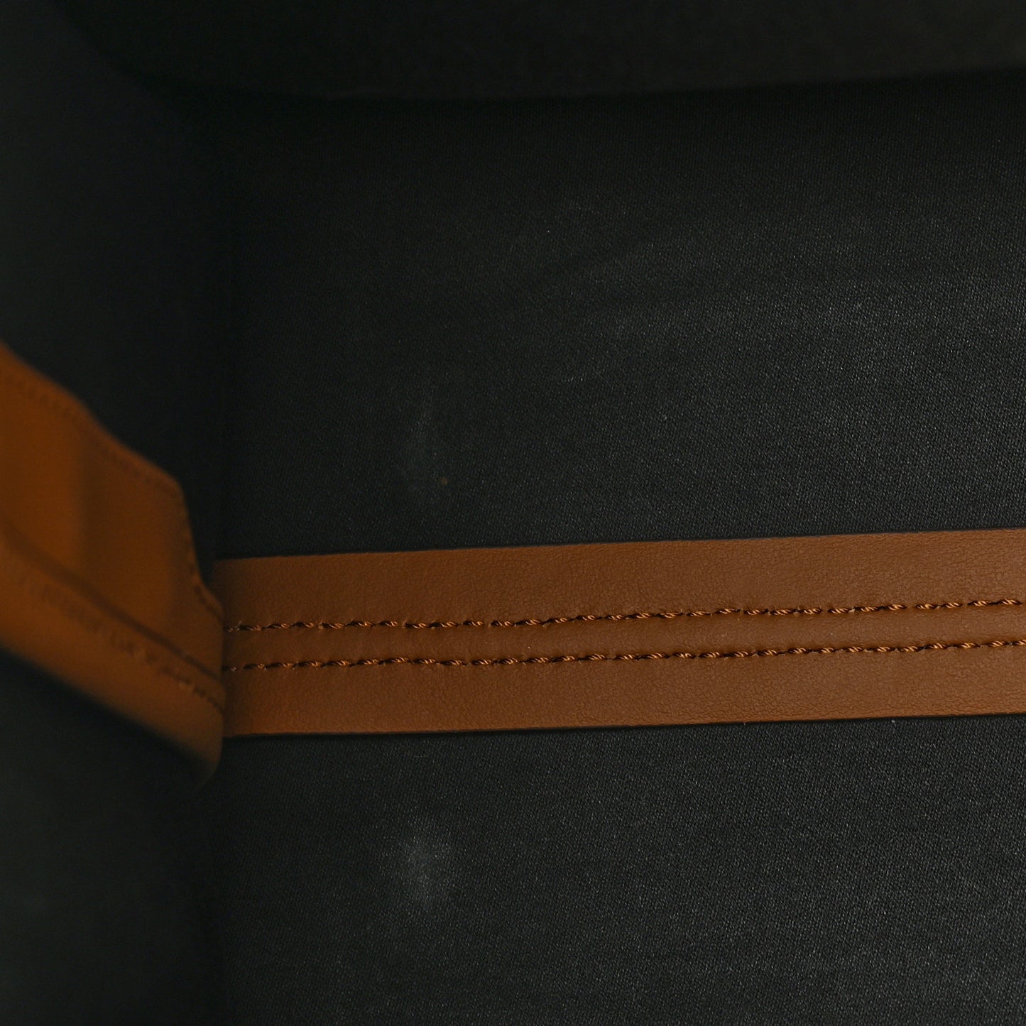 Glazed Fabric Vitello Century FF 1974 Stamp Patch Mini Peekaboo Defender Cover Mogano Panna Caramello