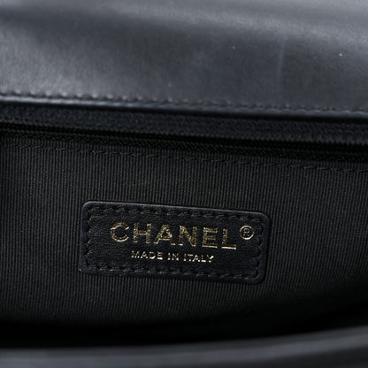 Chanel Calfskin Quilted New Medium Boy Flap Black 5 of 10