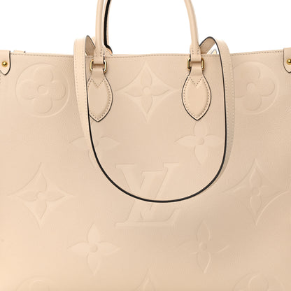 Louis Vuitton LOUIS VUITTON Empreinte Monogram Giant Onthego GM Creme 8 of 11