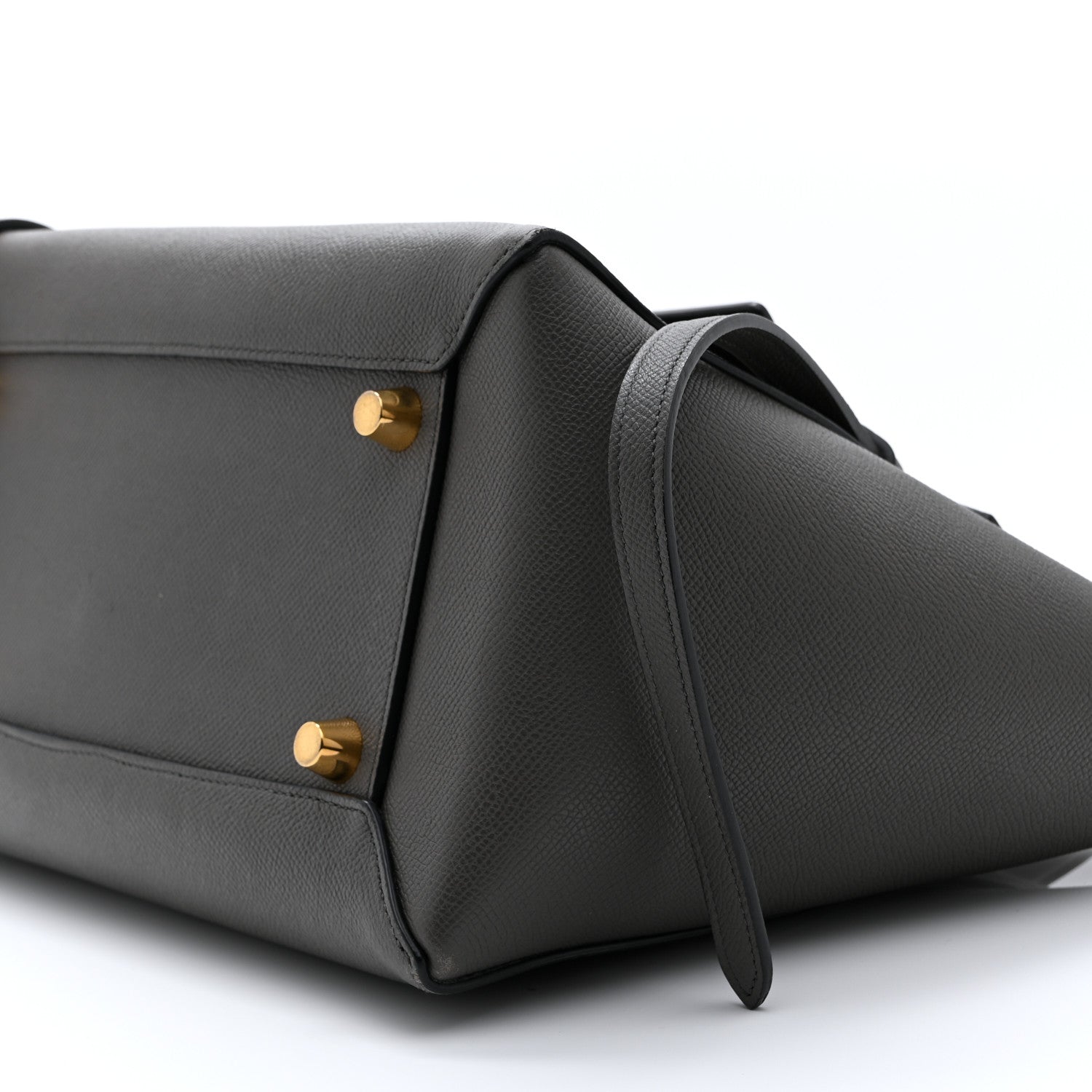 Celine Grained Calfskin Mini Belt Bag Grey 11 of 11
