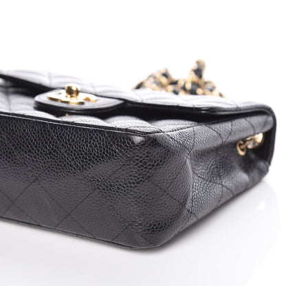 Chanel Caviar Quilted Mini Square Flap Black 6 of 15