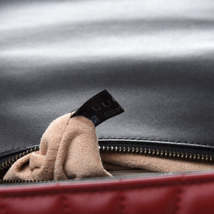 Gucci Calfskin Bamboo Trapuntata Queen Margaret Backpack Blue Agata Hibiscus Red Mystic White Sugar Pink 9 of 14
