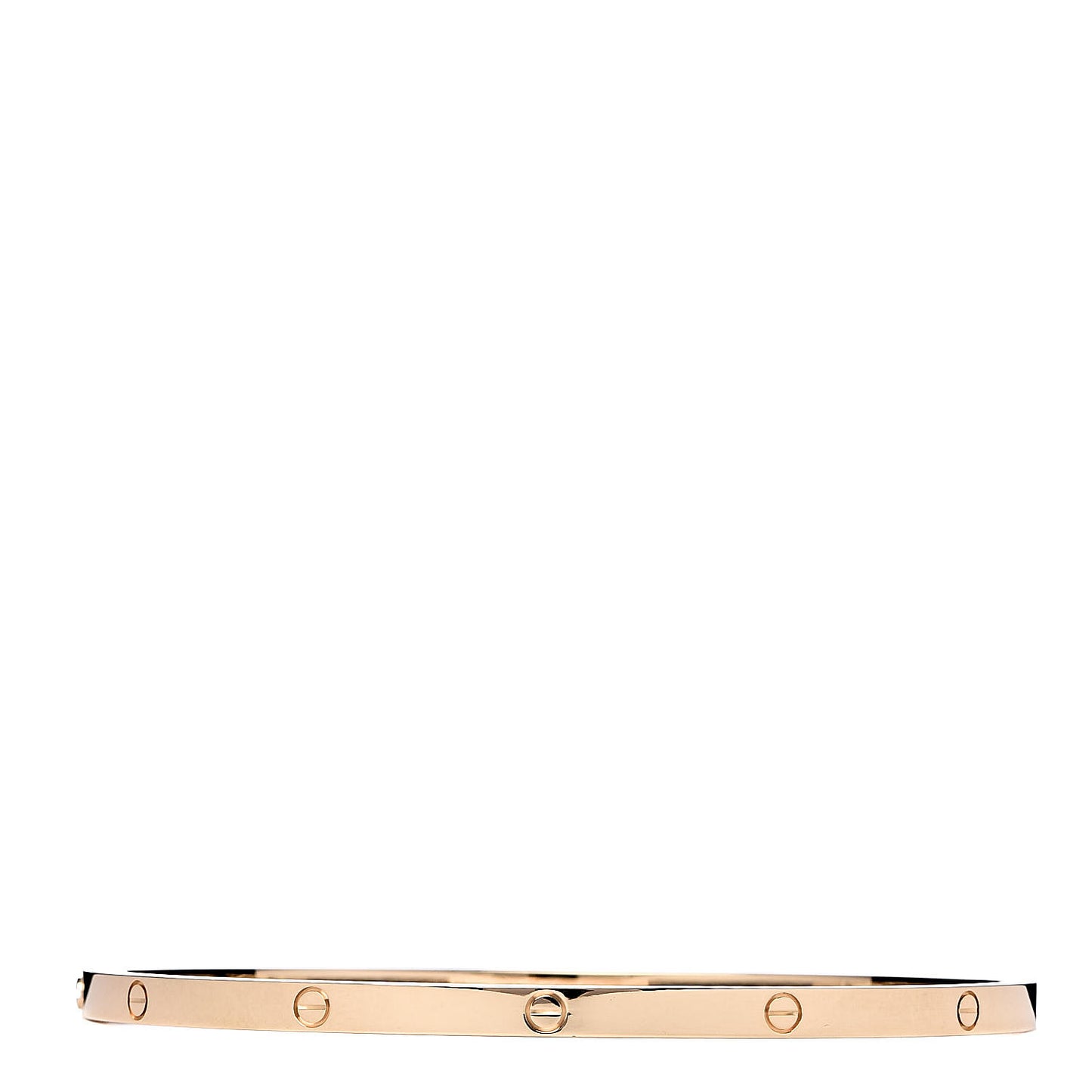 18K Yellow Gold Small LOVE Bracelet 20