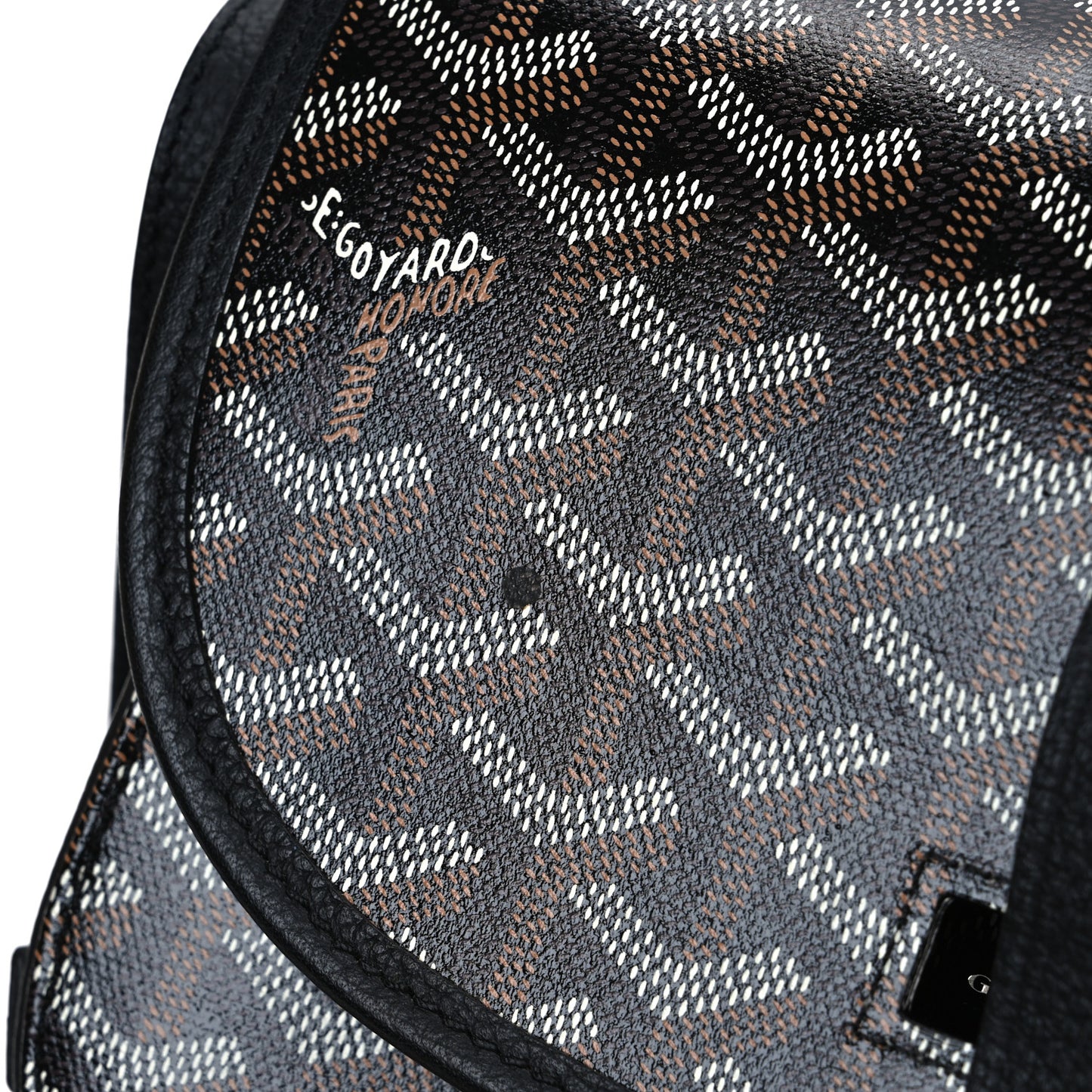 Goyardine Belvedere II PM Messenger Bag Black