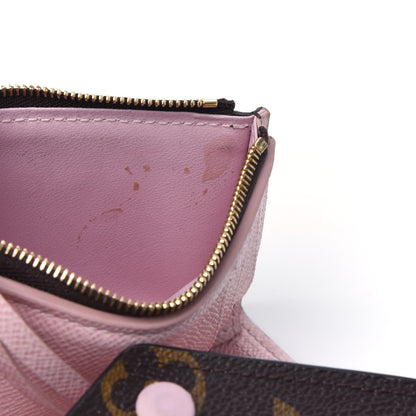 Louis Vuitton Monogram Victorine Wallet Rose Ballerine 4 of 4