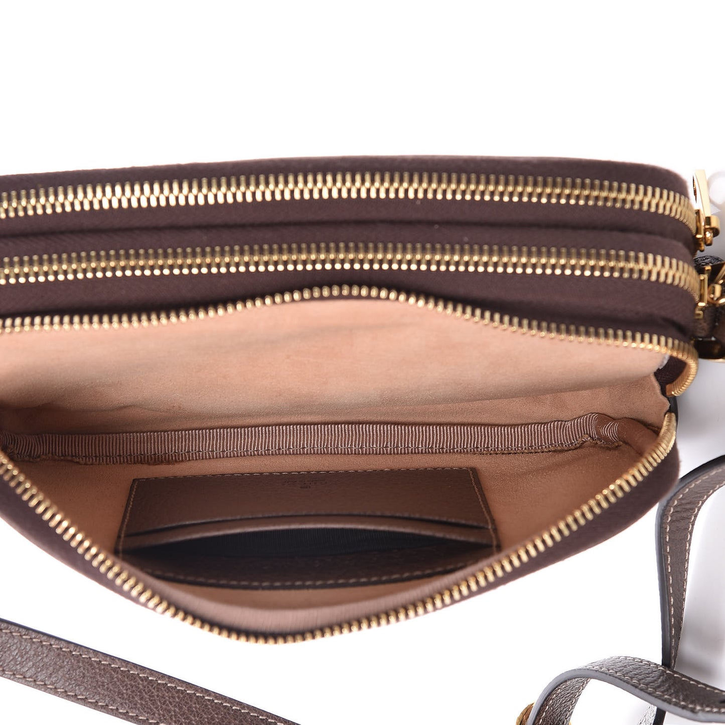 GG Supreme Monogram Web Mini Ophidia GG Bag Brown
