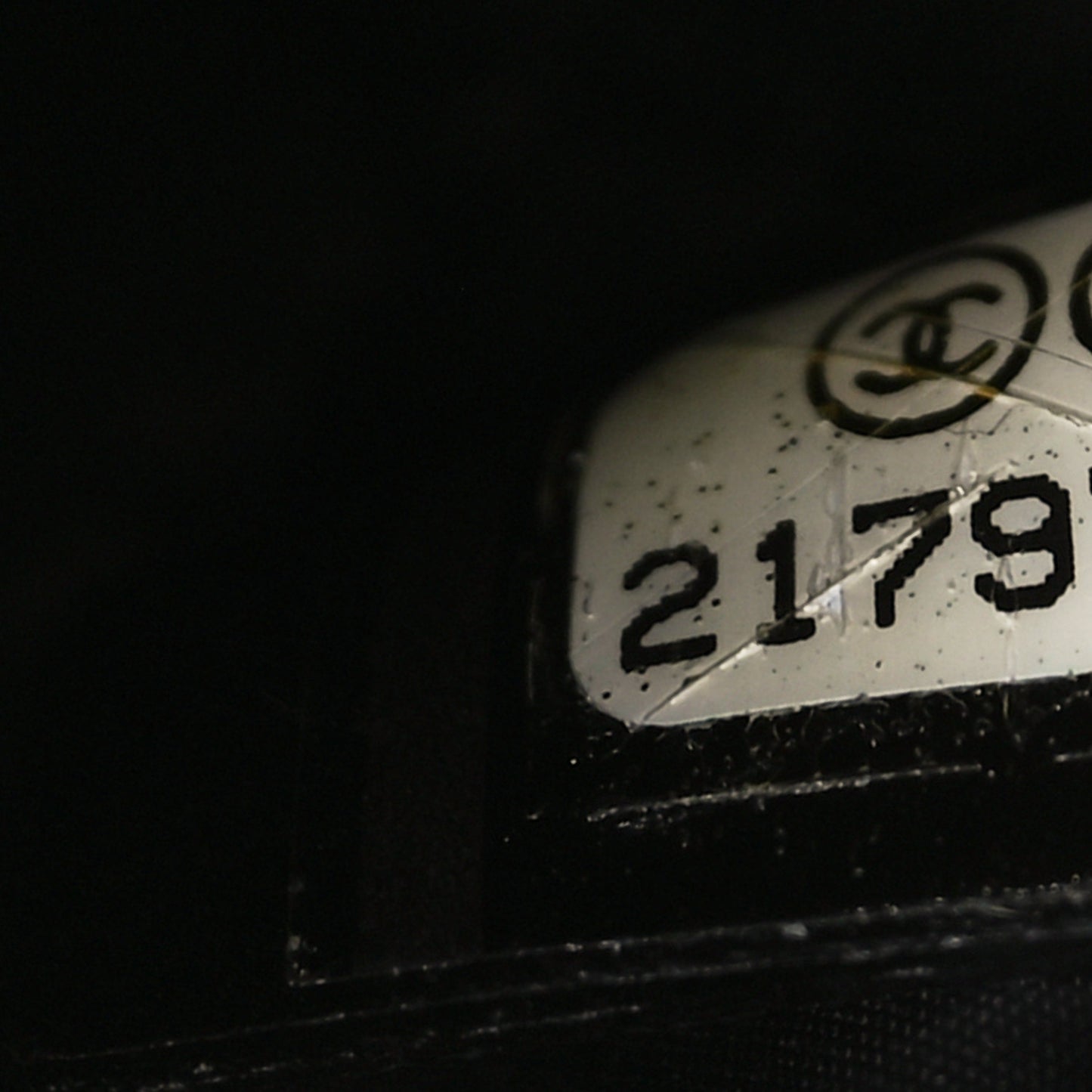 Lambskin Quilted Large Boy Cosmetic Case Black