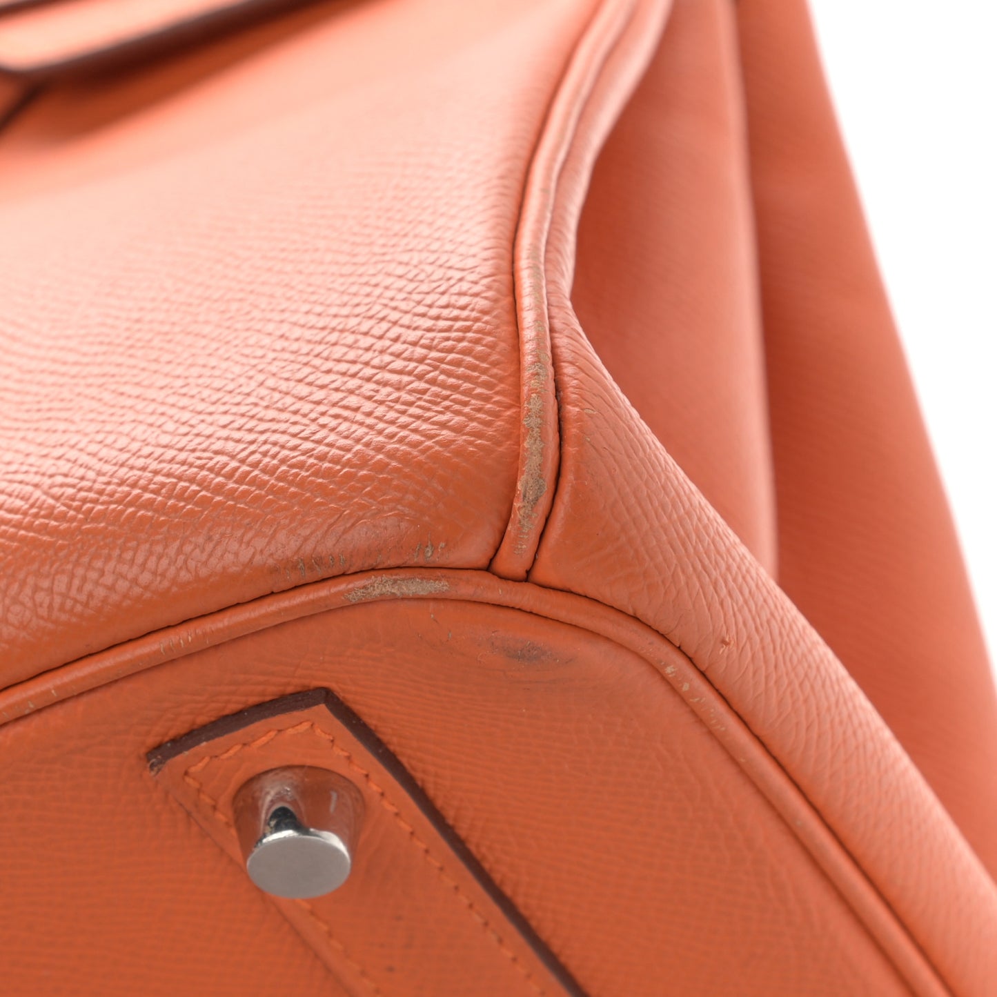 Epsom Birkin 30 Orange