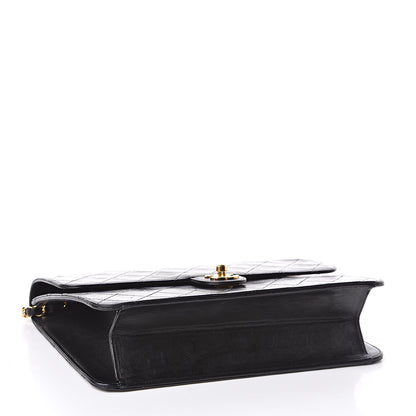 Chanel Lambskin Quilted Medium Single Flap Black 4 of 16